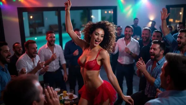 שלב 5 הזמנת סטריפטיזרית – החלק המרכזי בהכנה